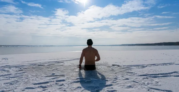 Bain de glace