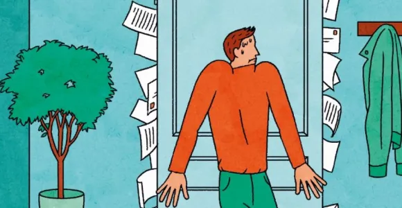 Illustration sur la phobie administrative
