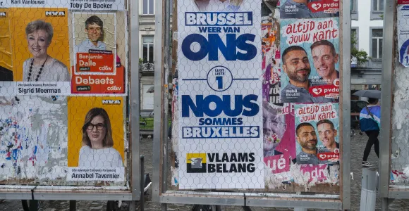Affiches électorales Vlaams Belang