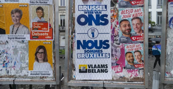Affiches électorales Vlaams Belang