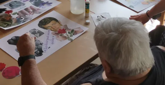 Atelier artisitique à la résidence St Thomas