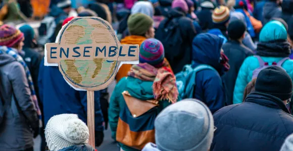 Manifestation pour le climat