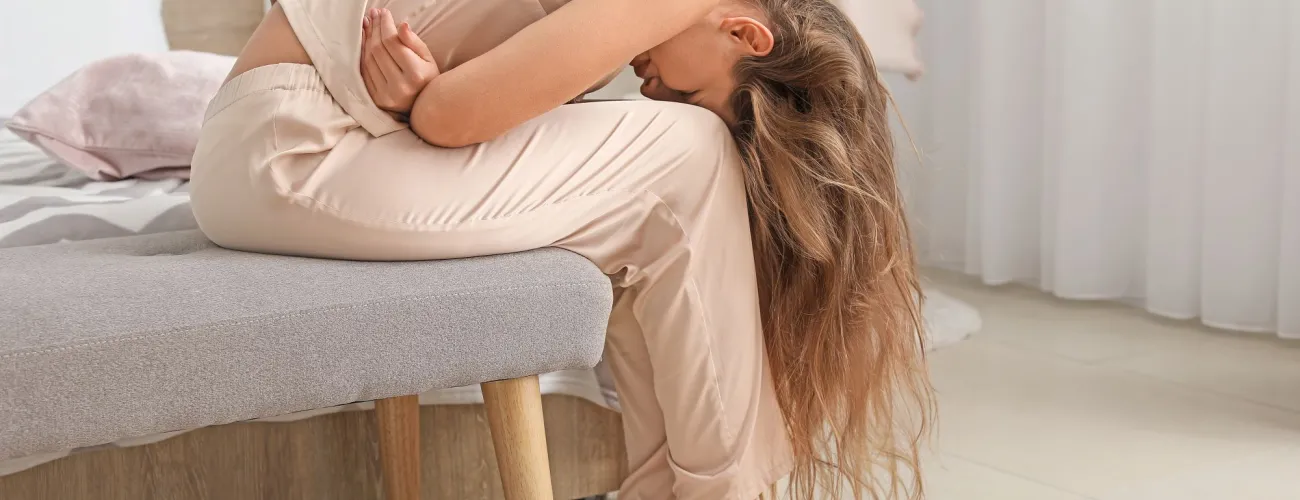 femme qui souffre d'endométriose 