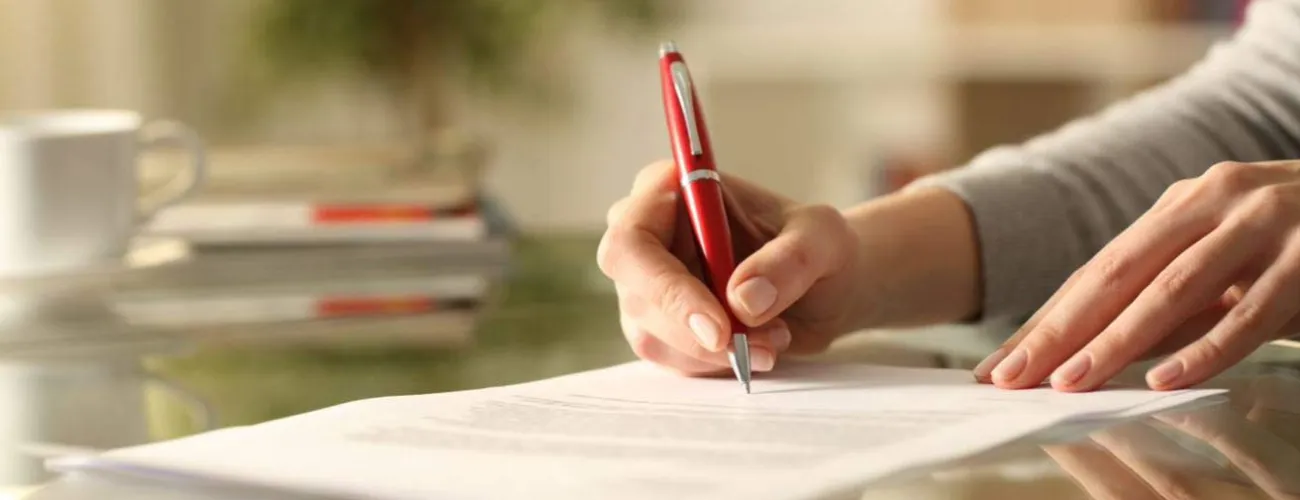 Signature de contrat