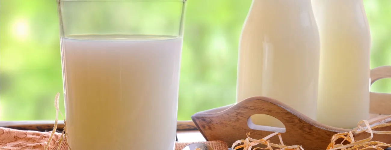 Verre de lait 