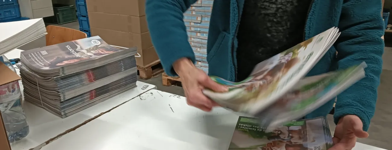 Il faut envoyer les bonnes éditions régionales d'En Marche aux bons destinataires. Une mission qu'assure avec rigueur l'Atelier Cambier.