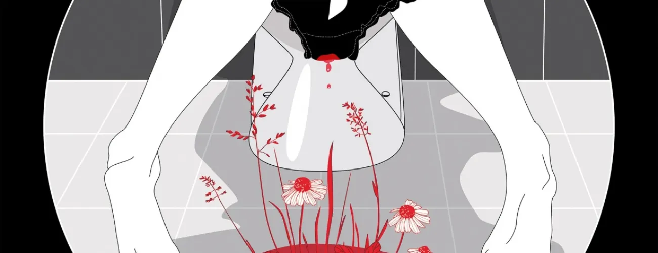 Illustrations de règles santé féminine