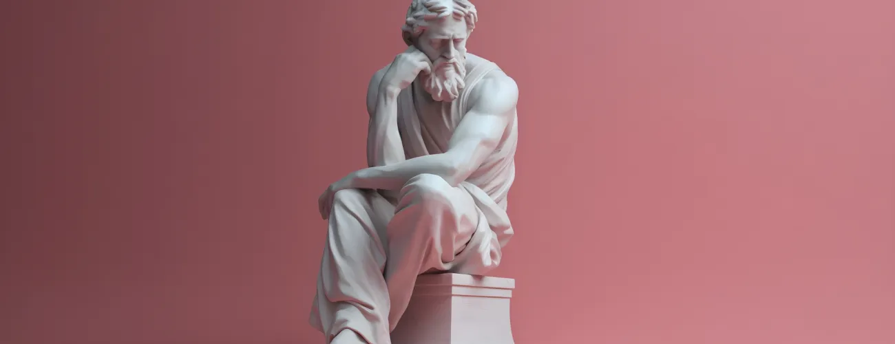 statue d'un philosophe