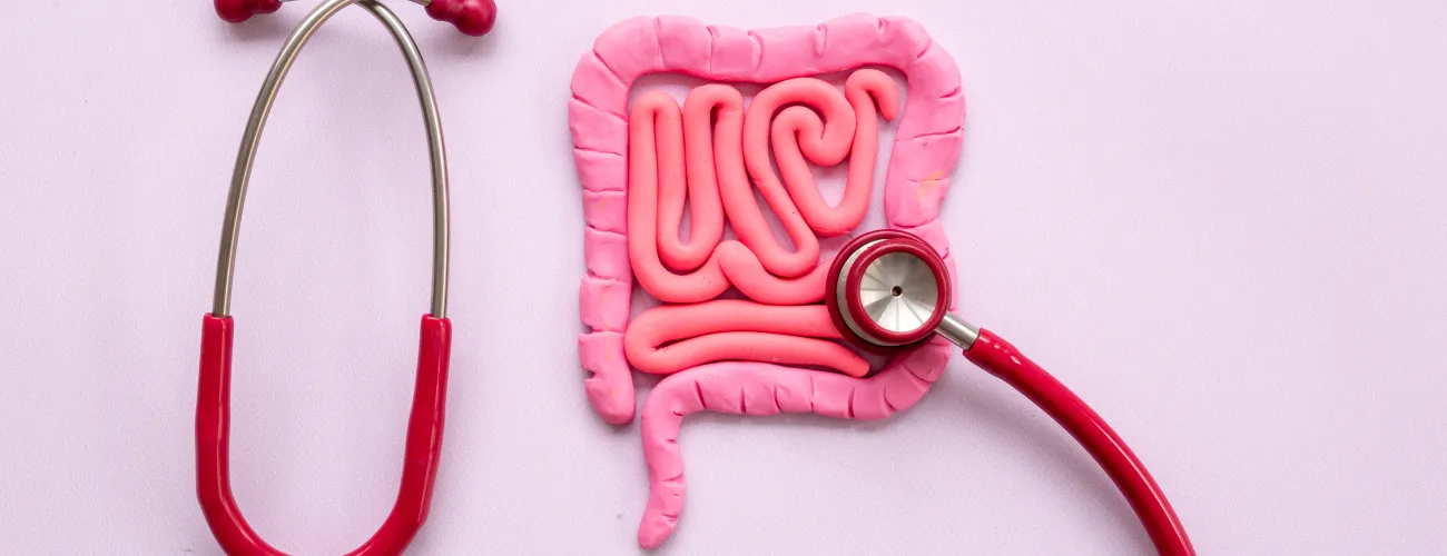 un stéthoscope ausculte un colon