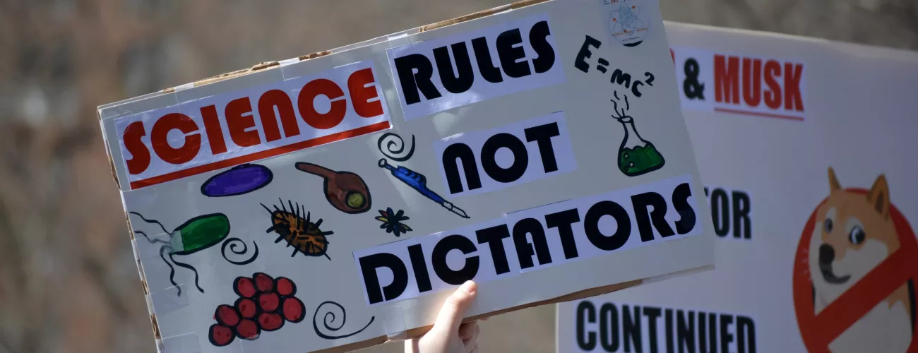 manifestation pour la science aux USA