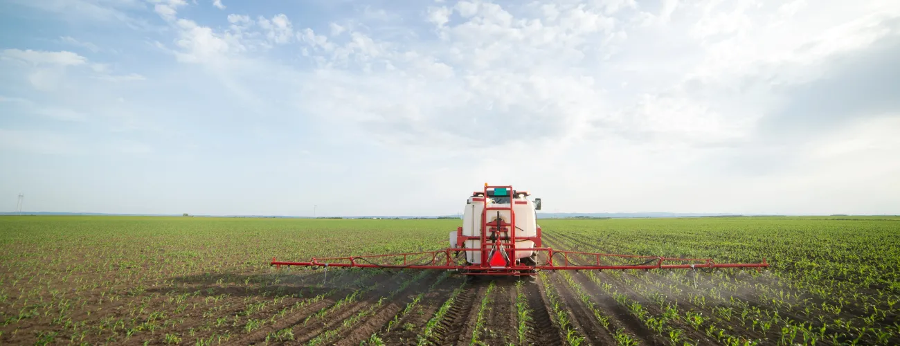 épandage de pesticides