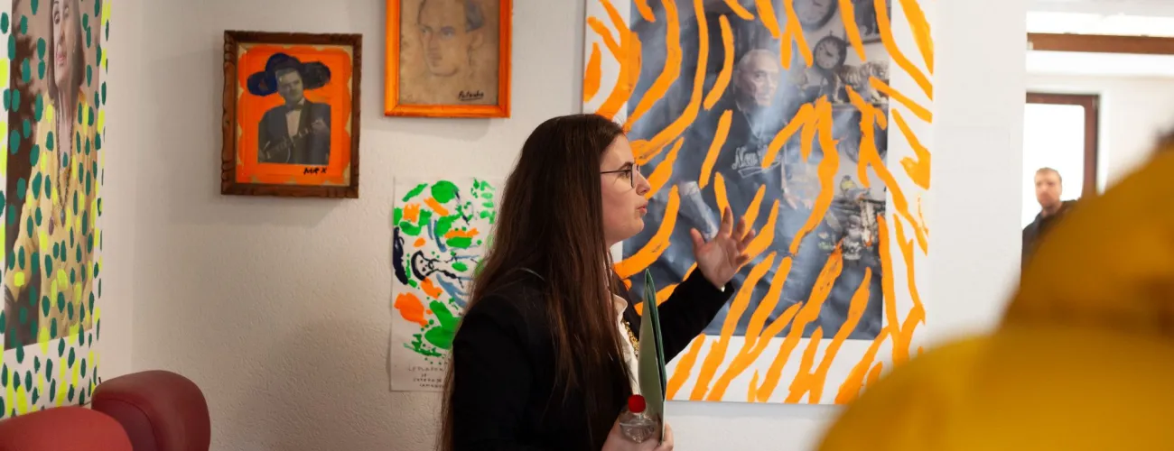 Visite de la Maison Gertrude, une résidence pour les seniors et un centre d'art
