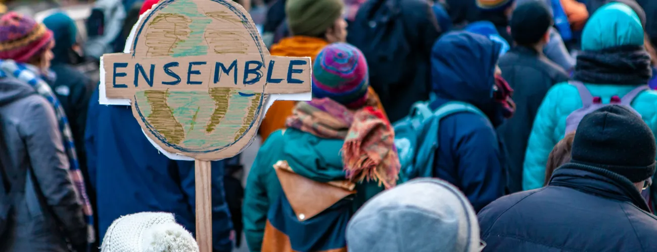 Manifestation pour le climat