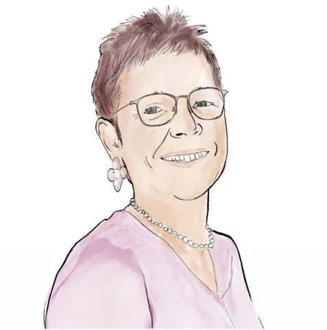 Illu Portrait Marie-Pascale Minet