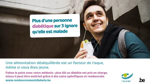 Plus d'une personne diabétique sur 3 ignore qu'elle est malade