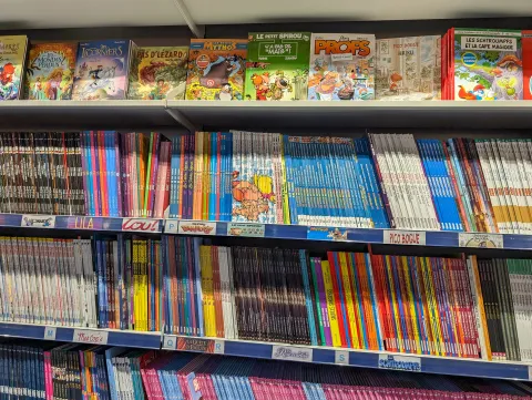 bibliothèque de BD